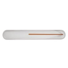 White Ceramic Incense Holder